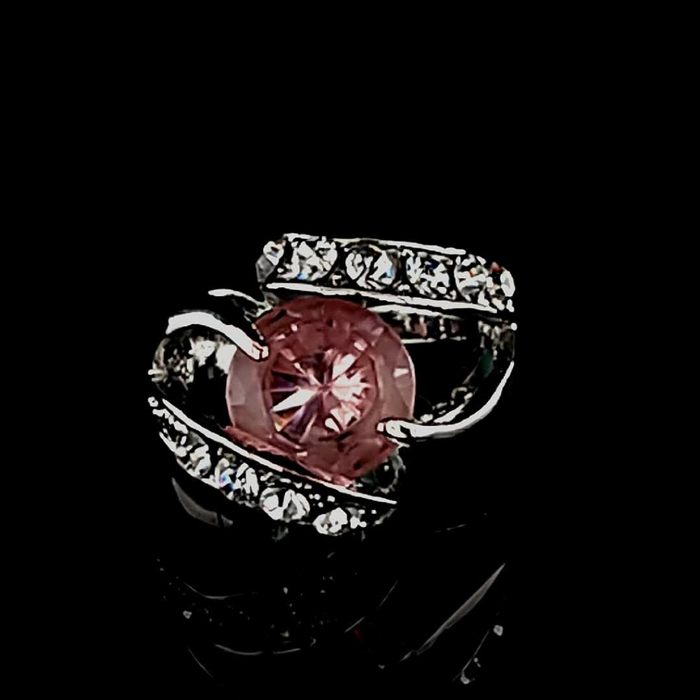 Ladies Classic Pink Imperial Ring - Picture 3 of 3